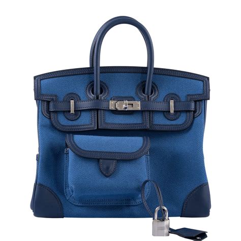 hermes birkin cargo 25 price|cargo birkin 25 blue egee.